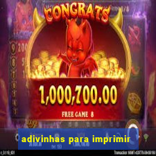 adivinhas para imprimir